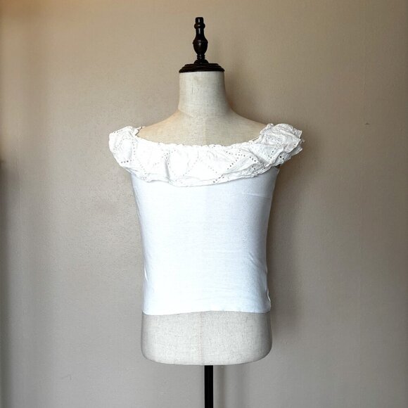Burberry Blue Label Women’s Off-Shoulder Top Size 38 - Picture 1 of 10